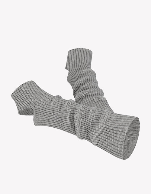 Stirrup Leg Warmer In Light Grey