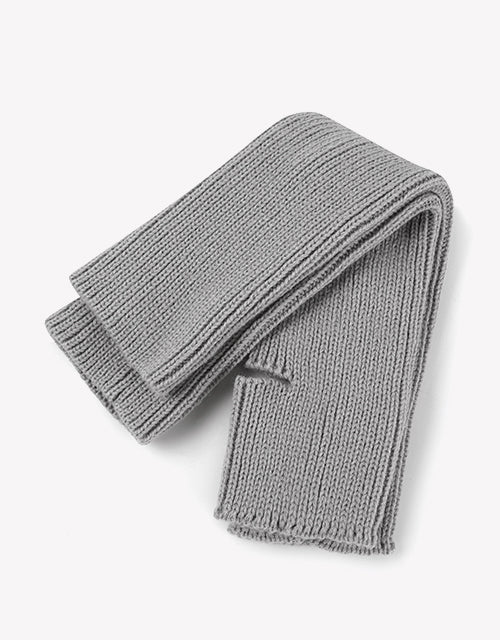 Stirrup Leg Warmer In Light Grey