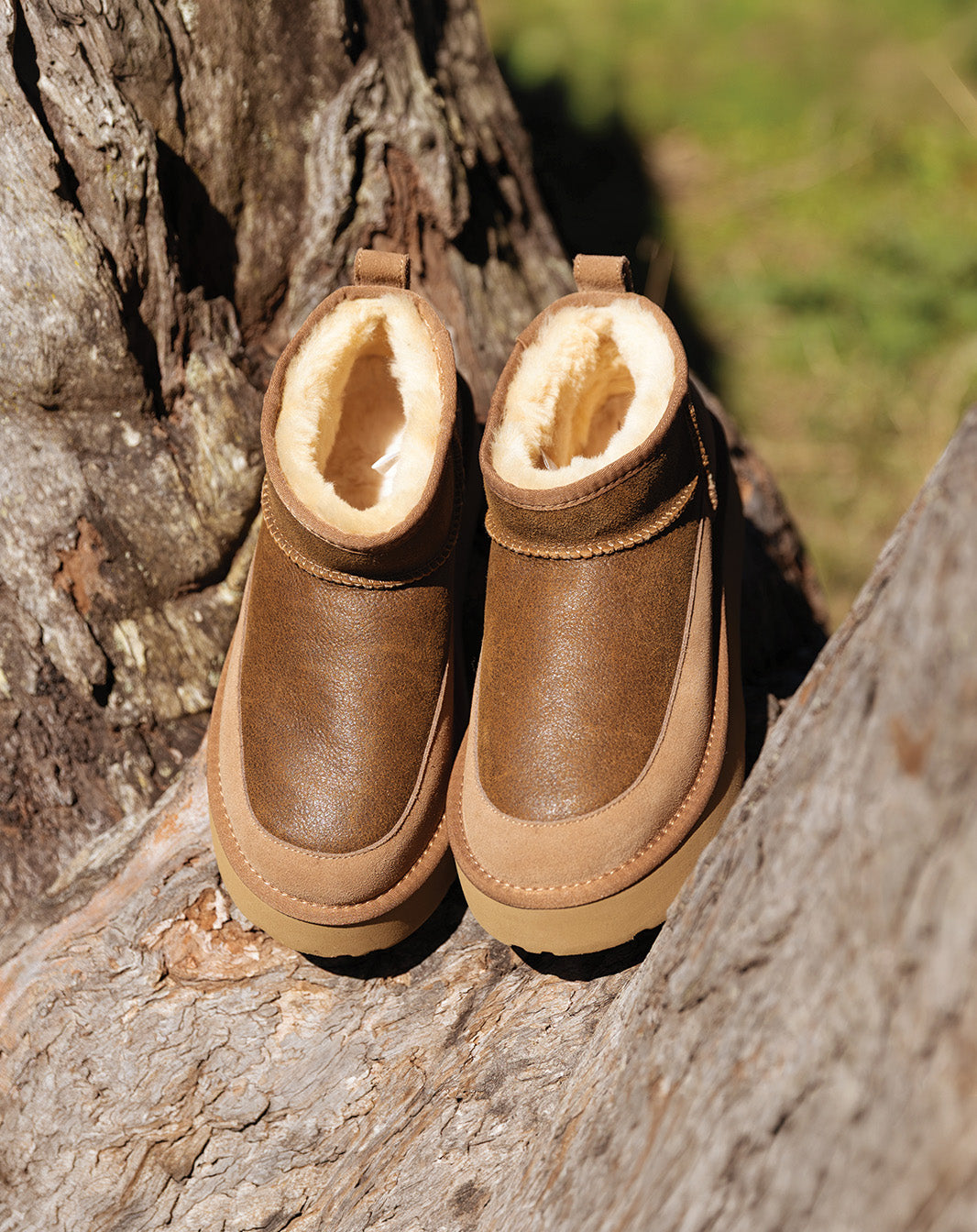 Bootie Keyring In Chestnut – EVERAU